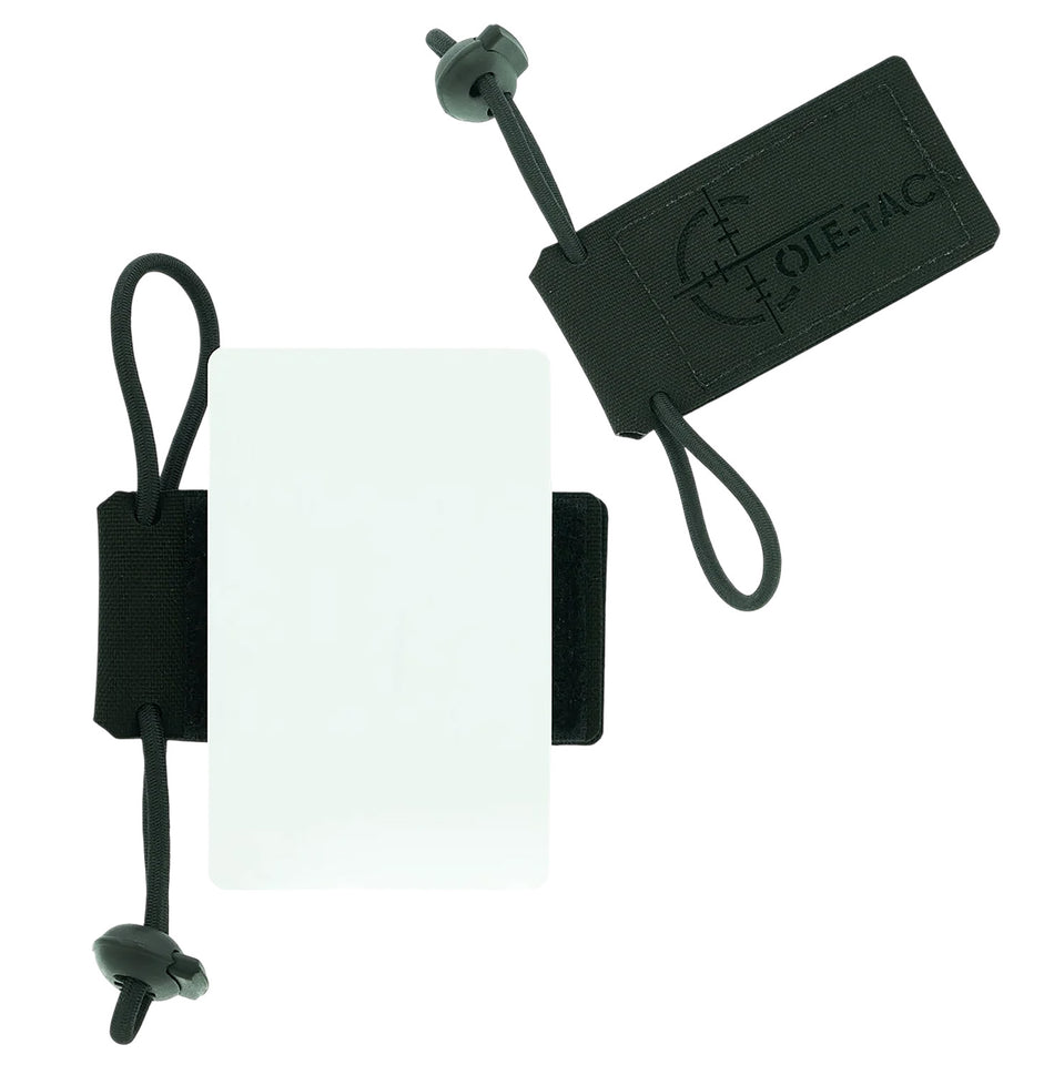 Cole-Tac V2 Cheat Sheet CH2001 Black Reference Data Card