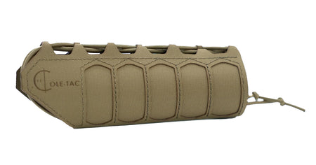 Cole-Tac Squadron SD Handguard Wrap HG102 No Slots Coyote Brown 6.5"