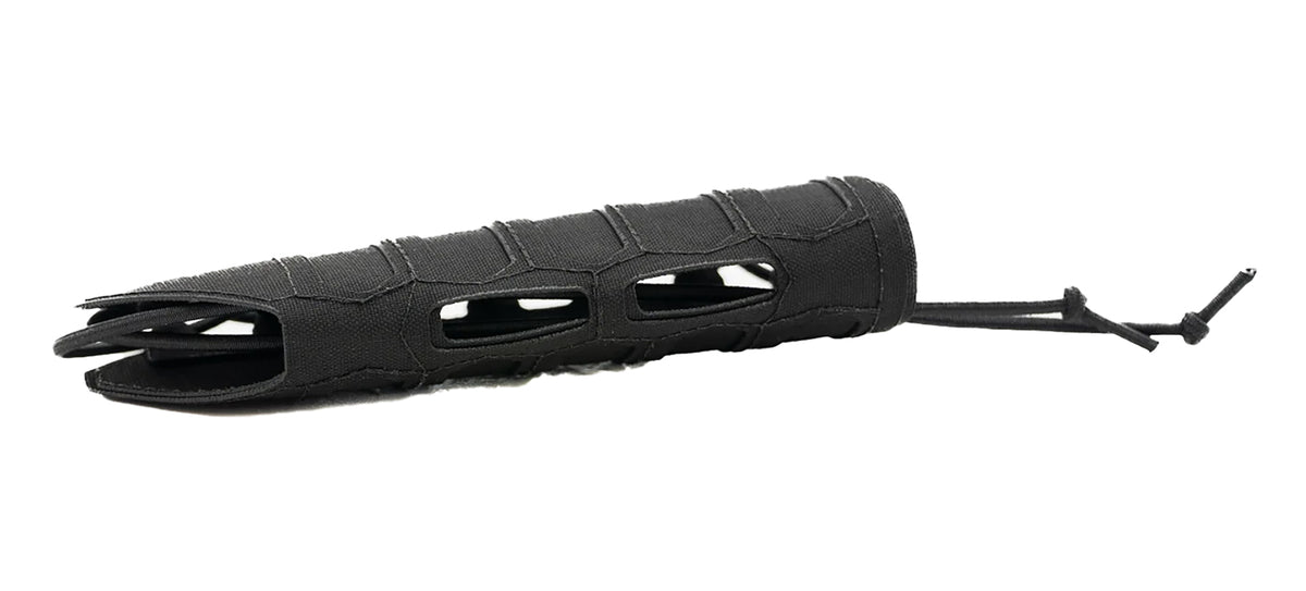 Cole-Tac Squadron SD Handguard Wrap HG201 With Slots Black 6.5"