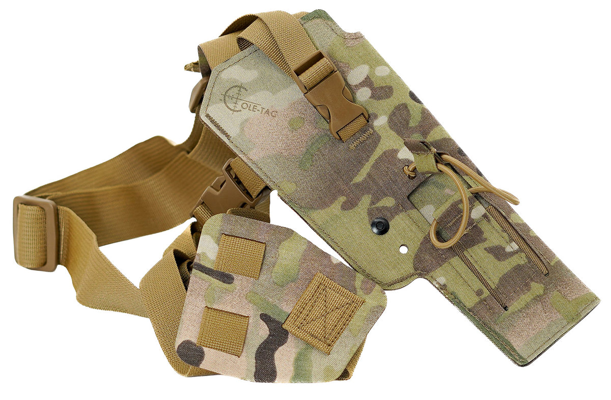 Cole-tac VW113 Varmint Wrangler RH Pistol Holder Multi-Cam