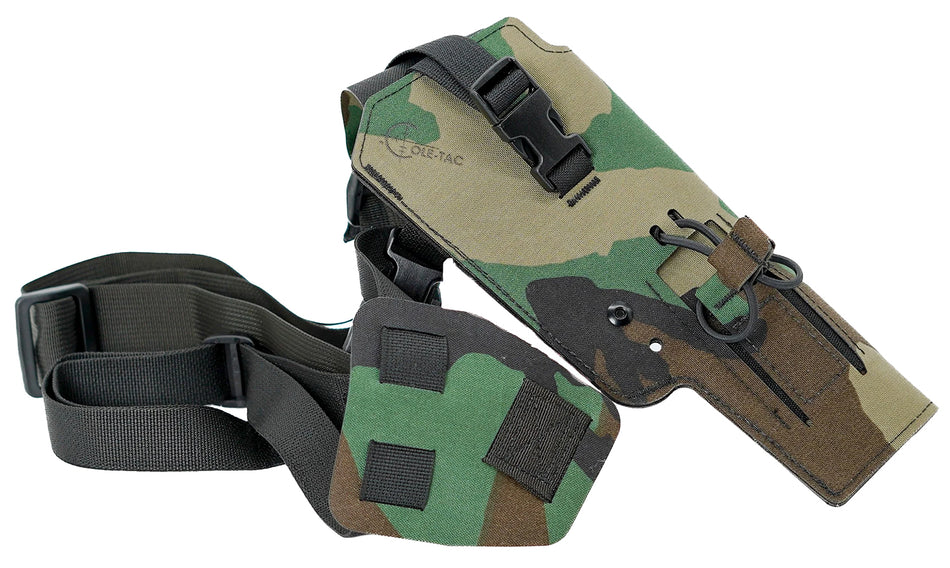 Cole-tac VW116 Varmint Wrangler RH Pistol Holder M81 Woodland