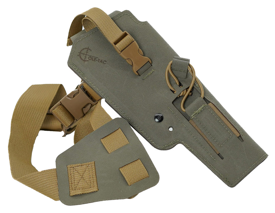 Cole-tac VW214 Varmint Wrangler LH Pistol Holder Ranger Green