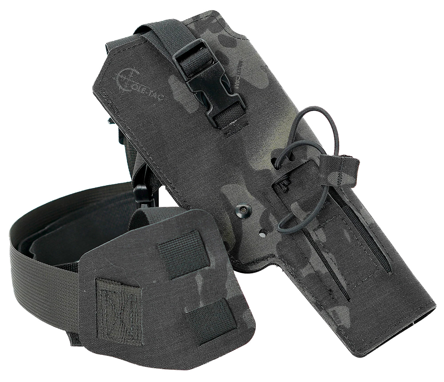 Cole-tac VW215 Varmint Wrangler LH Pistol Holder Multi-Cam Black