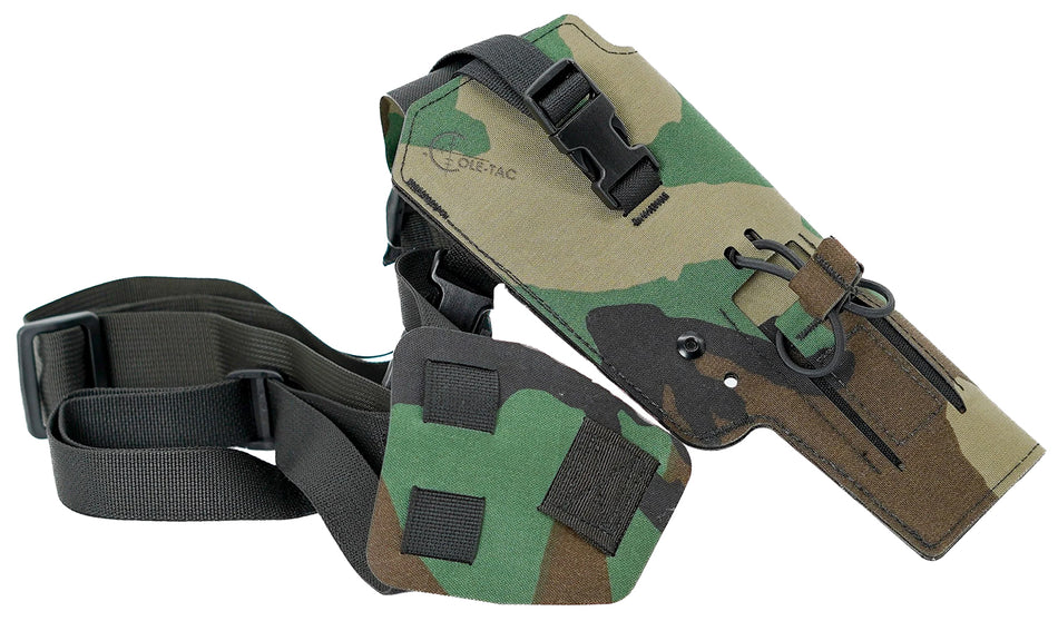 Cole-tac VW216 Varmint Wrangler LH Pistol Holder M81 Woodland