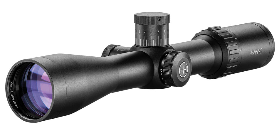 Hawke Vantage 30 3-9x42mm Riflescope Black 30mm Tube Illuminated .223/.308 Marksman Reticle