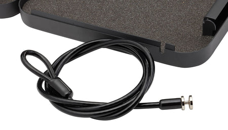 SnapSafe 75280 Black 4' Lock Box Security Cable – 1500 lb Rated