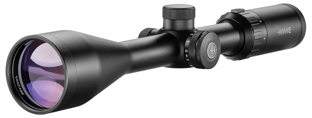 Hawke Vantage IR 4-12x50mm Riflescope Black 1" Tube Illuminated L4A DOT 2.5 MOA Reticle