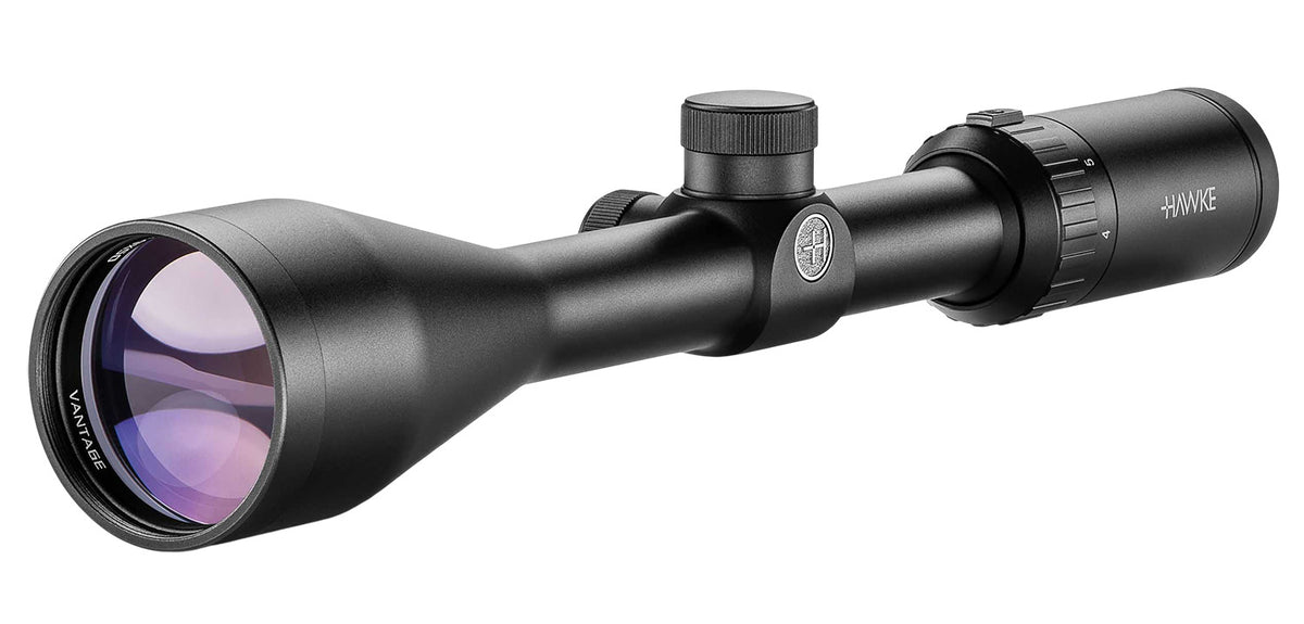 Hawke Vantage 14150 4-12x50mm 1-Inch Tube Black 30/30 Duplex Reticle Rifle Scope