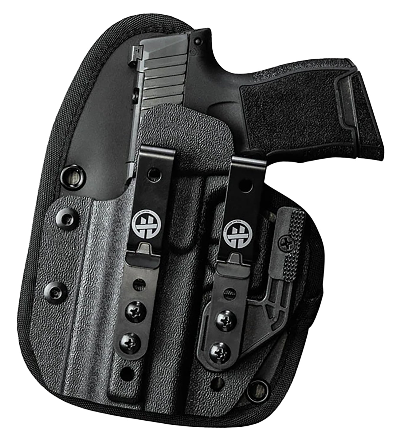 Adaptive Tactical OMNICARRY HOFTAC IWB Black Belt Clip Holster Left Hand