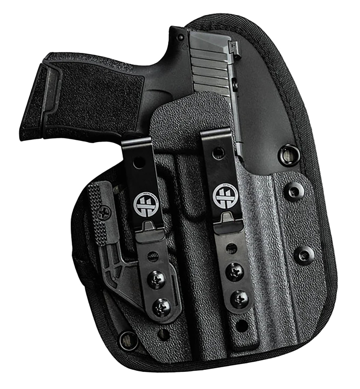Adaptive Tactical OMNICARRY HOFTAC IWB Black Belt Clip Holster Right Hand