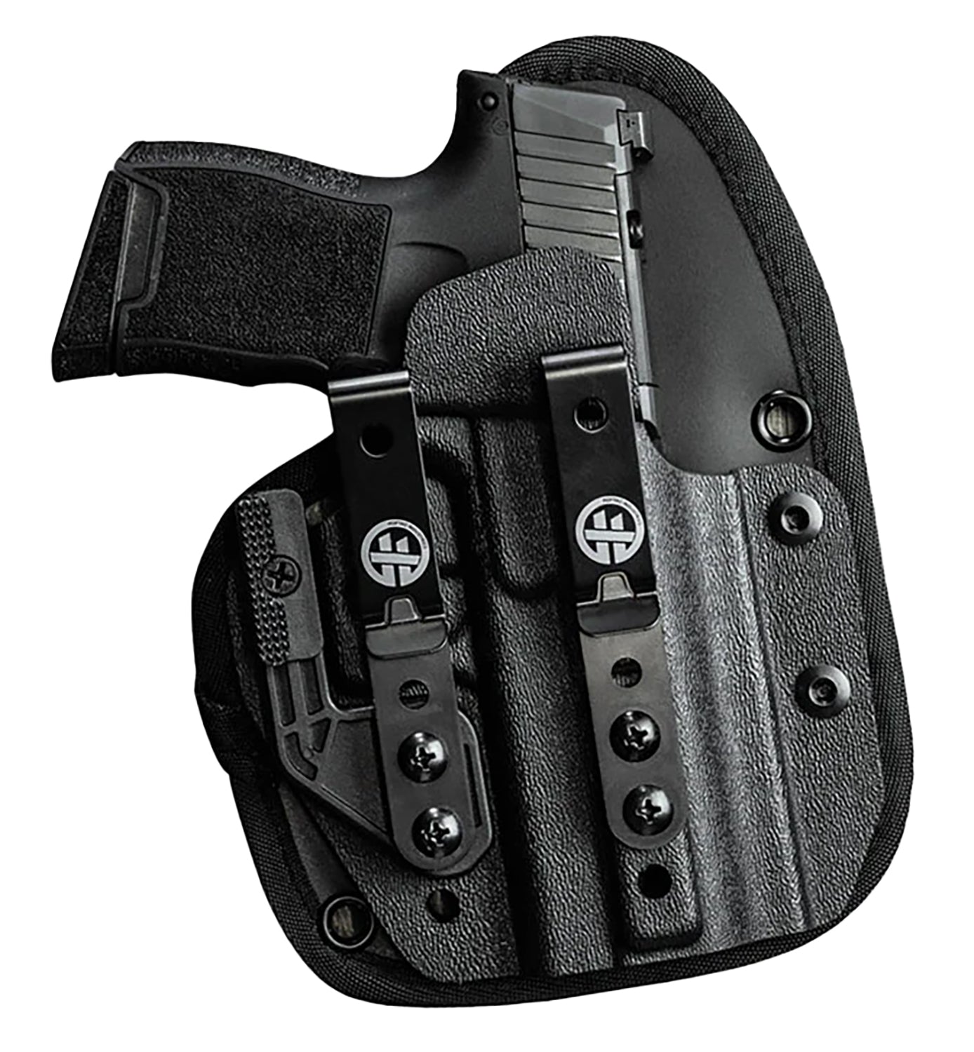Adaptive Tactical OMNICARRY HOFTAC IWB Black Belt Clip Holster Right Hand