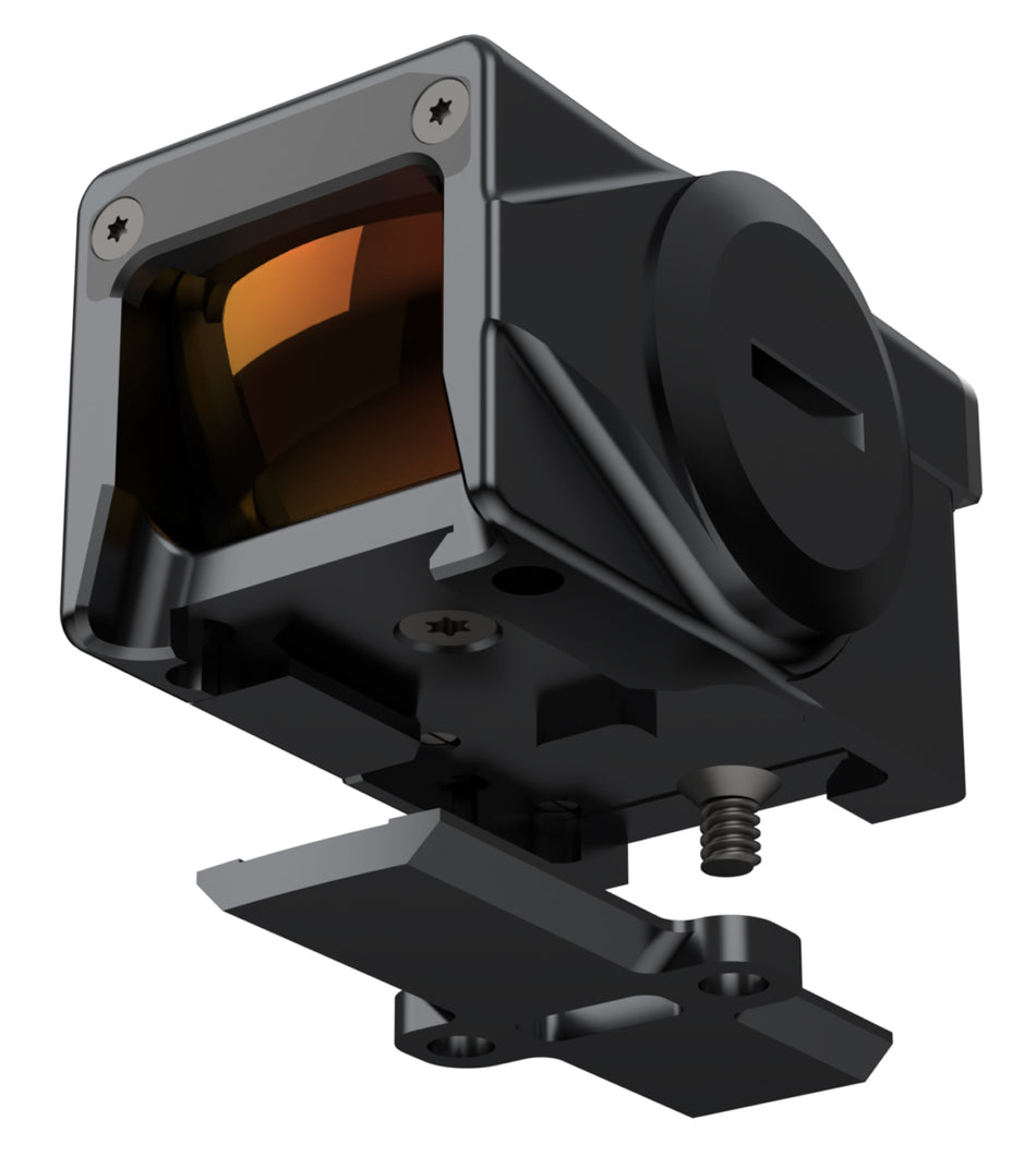 Lead & Steel GAP-RMR RMR/ACRO Adapter Plate Black Oxide Steel Finish