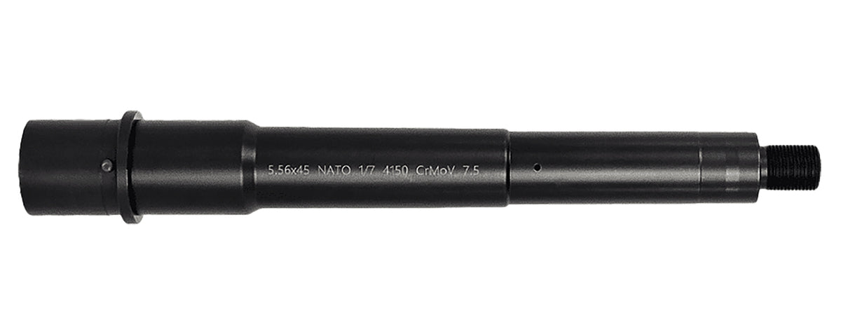 Lead & Steel Llc 5.56 7.5" Medium Profile Pistol 4150 Nitride Threaded Barrel