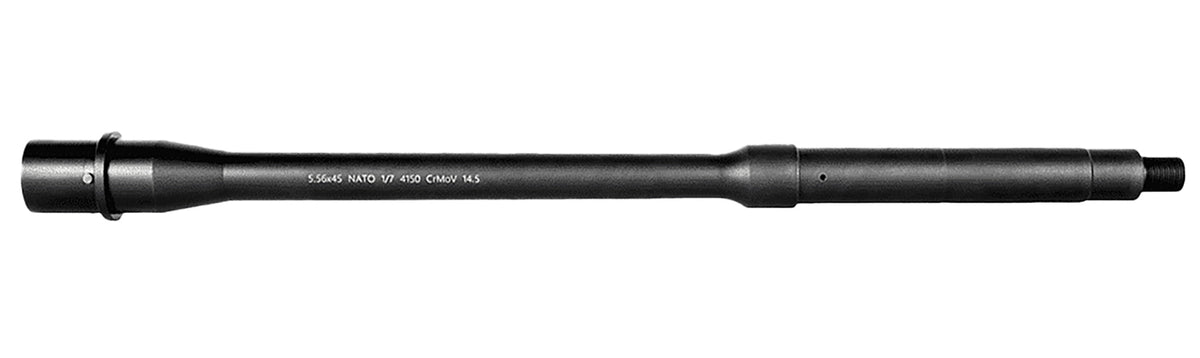Lead & Steel Llc 5.56mm 14.5" Government Profile Mid-Length Barrel with M4 Feed Ramps