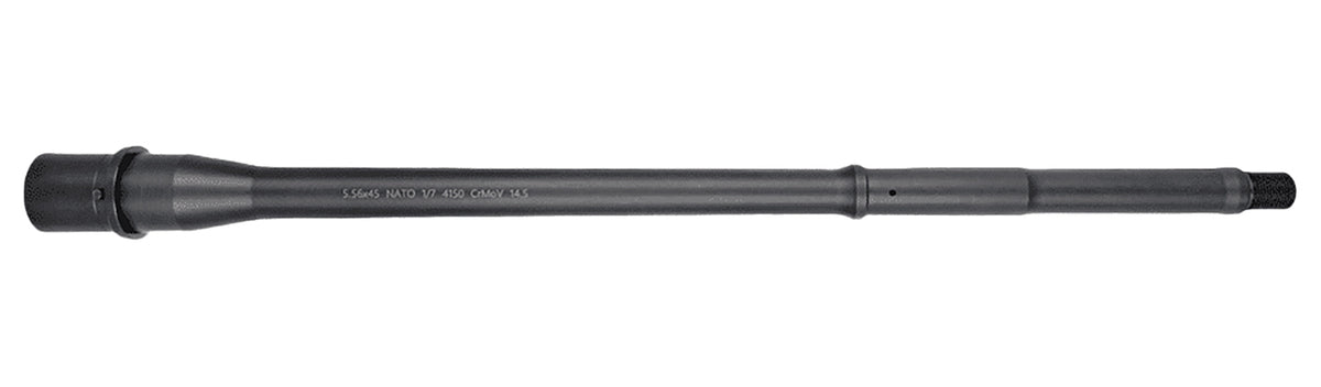 Lead & Steel Llc 5.56mm 14.5" Pencil Profile Mid-Length Barrel with M4 Feed Ramps