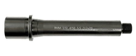 Lead & Steel AR9 5.5" Nitride Barrel 1/2x28 LS9MM55-28