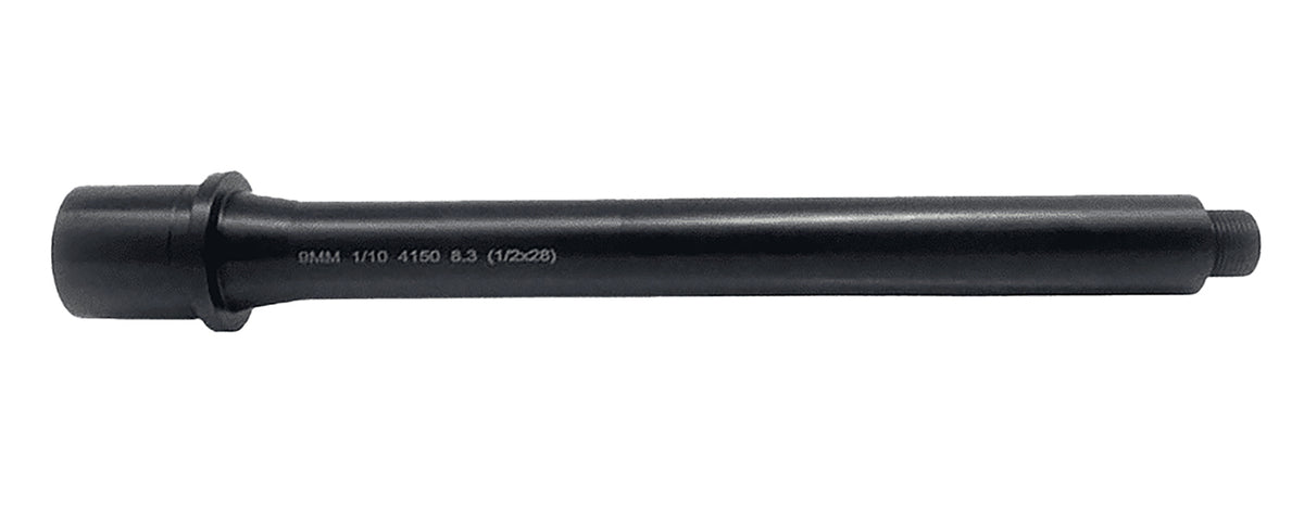 Lead & Steel LLC AR9 9mm 8.30" Nitride Barrel 1/2x28 LS9MM8.3-28