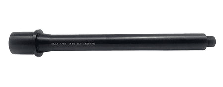 Lead & Steel LLC AR9 9mm 8.30" Nitride Barrel 1/2x28 LS9MM8.3-28