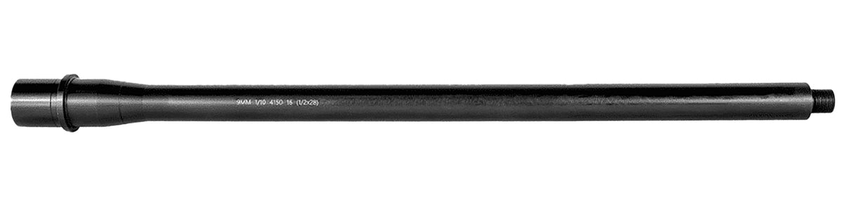 Lead & Steel LLC AR9 9mm 16" Nitride Barrel LS9MM16-28