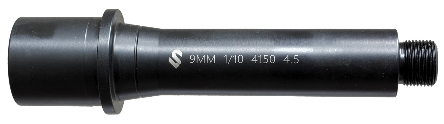 Lead & Steel AR9 4.5" Nitride Barrel 1/2x36 LS9MM45-36