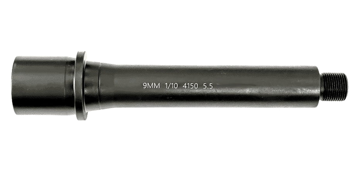 Lead & Steel AR9 5.5" Nitride Barrel 1/2x36 LS9MM55-36