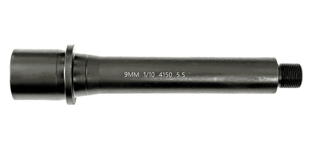 Lead & Steel AR9 5.5" Nitride Barrel 1/2x36 LS9MM55-36