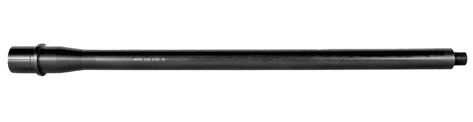 Lead & Steel LLC AR9 9mm 16" Straight Profile Nitride Barrel LS9MM16-36