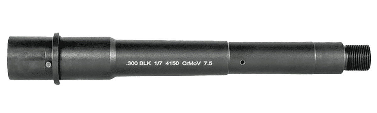 Lead & Steel Llc 300 Blackout 7.5" Government Profile AR Barrel with M4 Feed Ramps