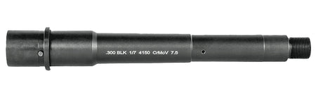 Lead & Steel Llc 300 Blackout 7.5" Government Profile AR Barrel with M4 Feed Ramps
