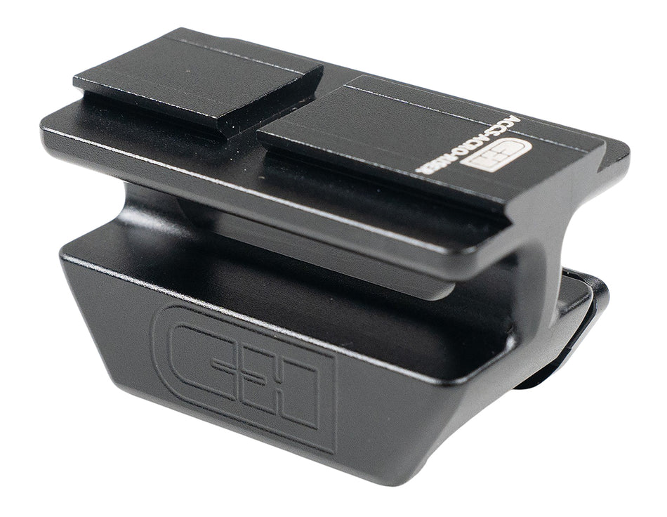 C&H Precision RISERACROXL Black Steel Picatinny Mount Compatible with Aimpoint ACRO