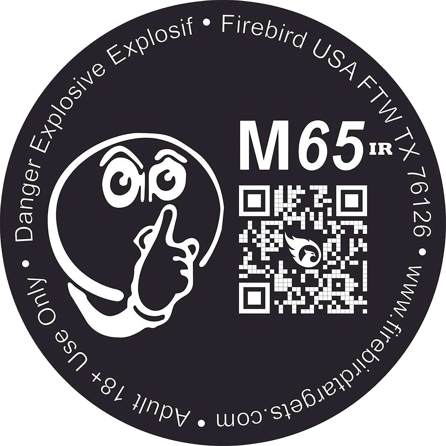 Firebird USA M65IR 65mm Moving/Static Reactive Target Flash/Smoke/Sound 10 Targets