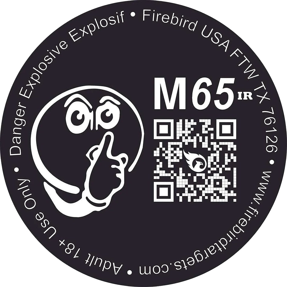 Firebird USA M65IR 65mm Moving/Static Reactive Target Flash/Smoke/Sound 10 Targets