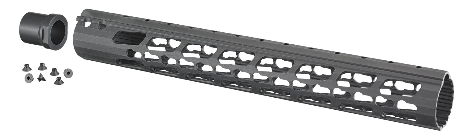 Ruger 90589 Black Anodized Aluminum Precision Handguard with Keymod Rail