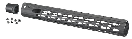 Ruger 90589 Black Anodized Aluminum Precision Handguard with Keymod Rail