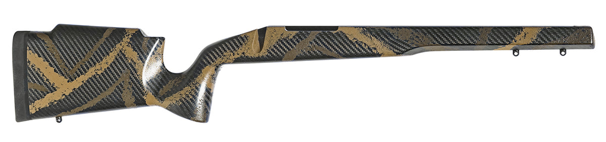 Proof Research Mountain Tactical Hunter Brown Medium Action RH Sponge Rifle Stock