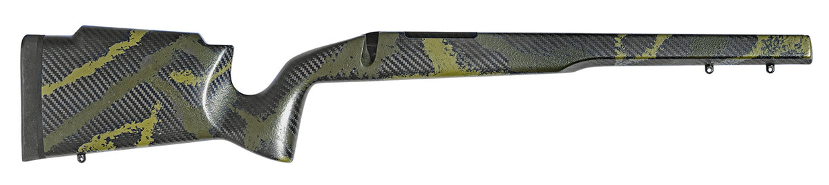 Proof Research Mountain Tactical Stock, Hunter Green Sponge, Medium Action, Right-Hand