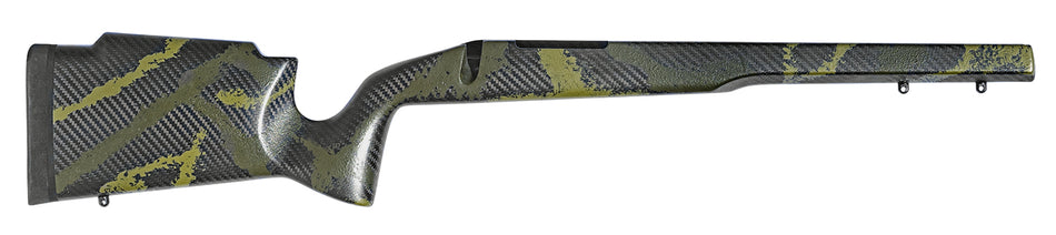 Proof Research Mountain Tactical Stock, Hunter Green Sponge, Medium Action, Right-Hand