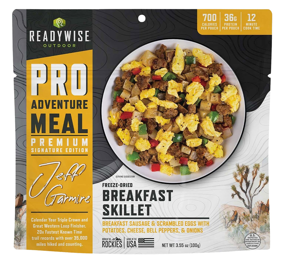 Wise Foods Pro Meal Breakfast Skillet RW05401 6-Count Case 2 Servings Each