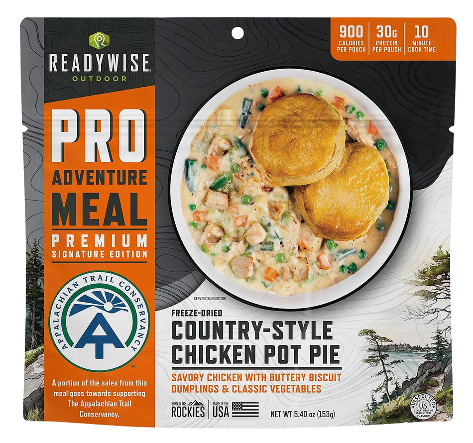 Wise Foods Pro Meal Chicken Pot Pie RW05407 6-Count Case 2 Servings Each