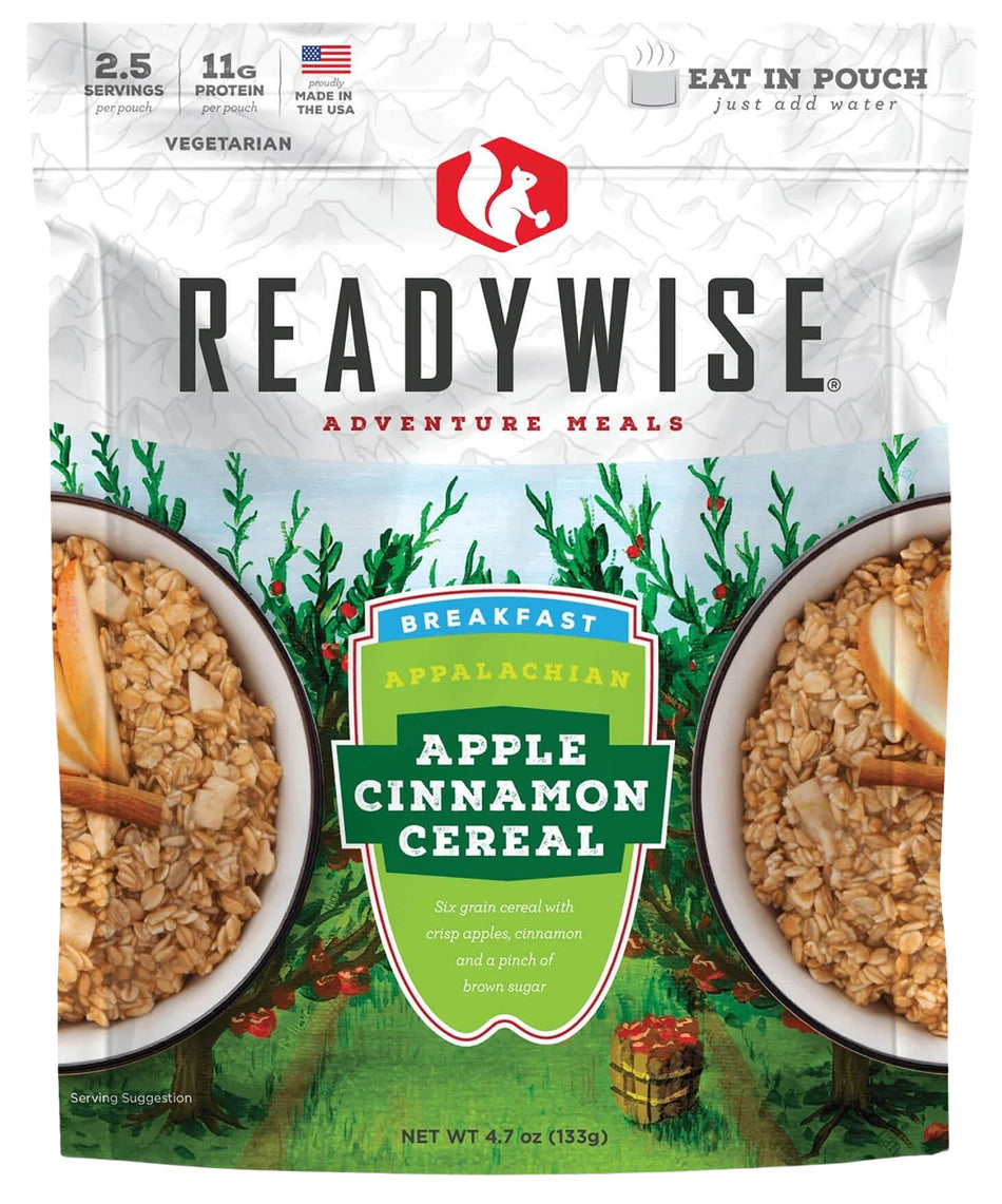 Wise Foods Apple Cinnamon Cereal RW05802 6-Count Case 2.5 Servings Each