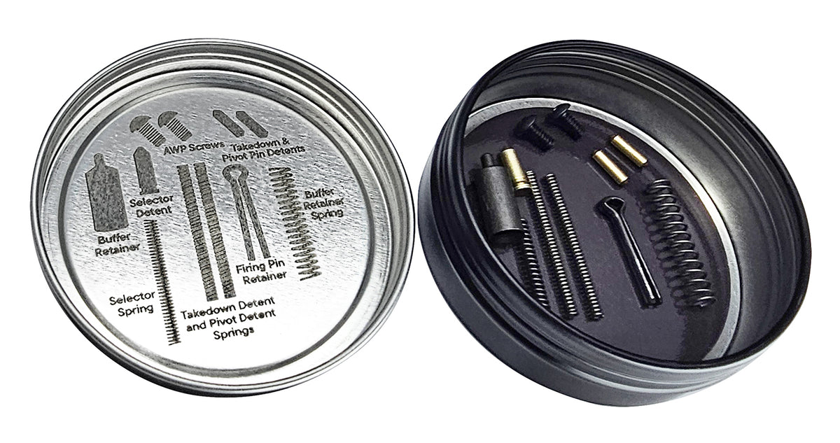 Rise Armament RAOSK015 Black Aluminum Spare Parts Kit (Oh S#it Kit)