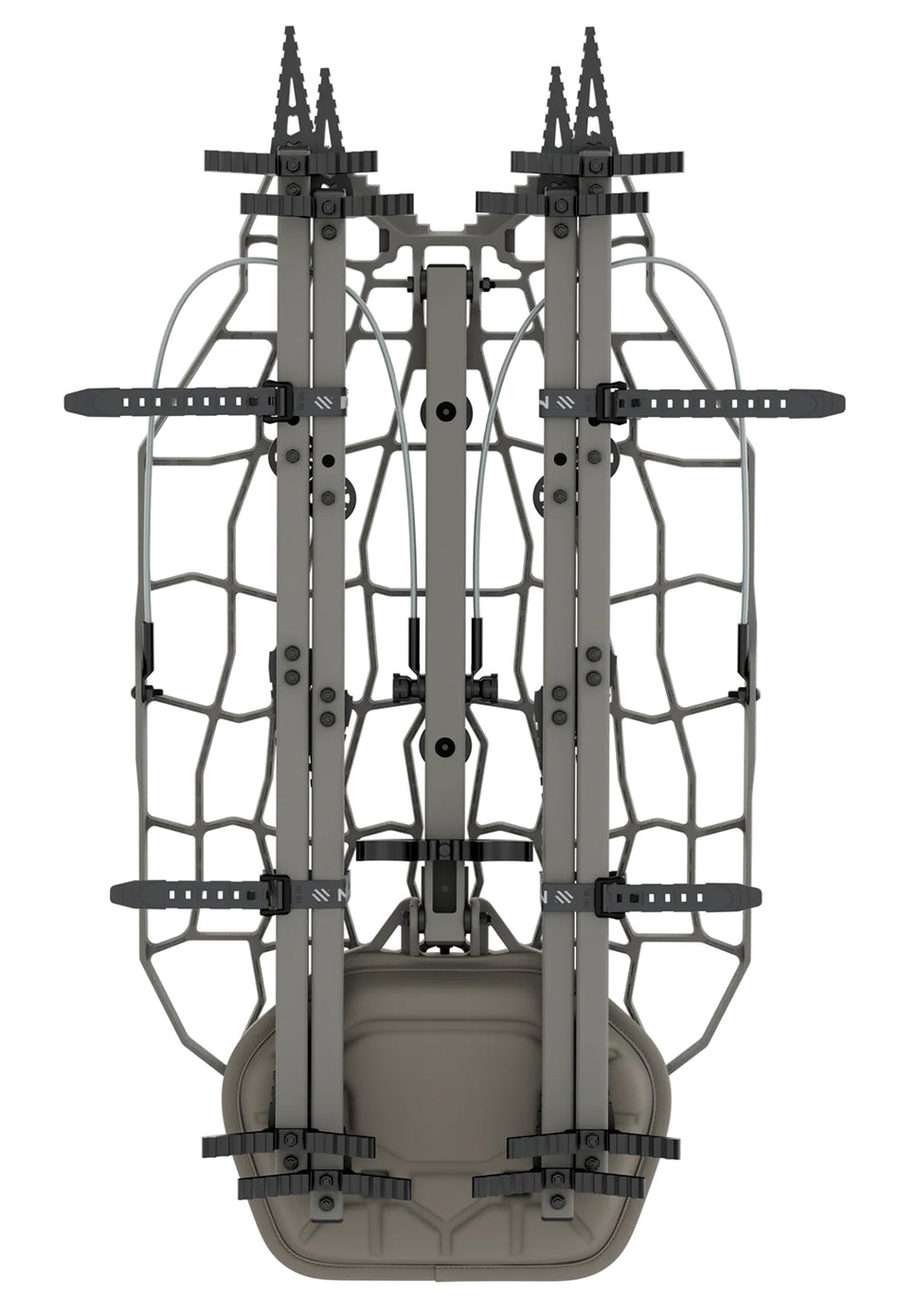 NOVIX Echo Hunt Ready Treestand System Classic Aluminum NX-EHRS