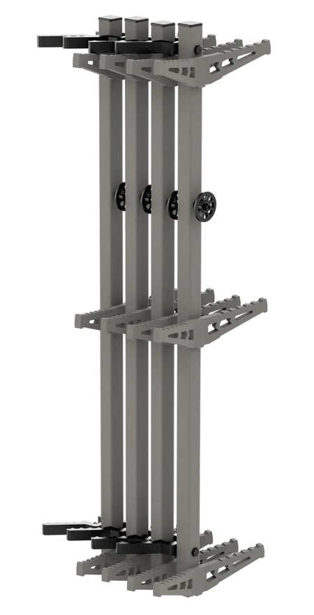 Novix/American Pride NX-4PCDW 4-Pack Double-Step Climbing Sticks Aluminum 32" Long