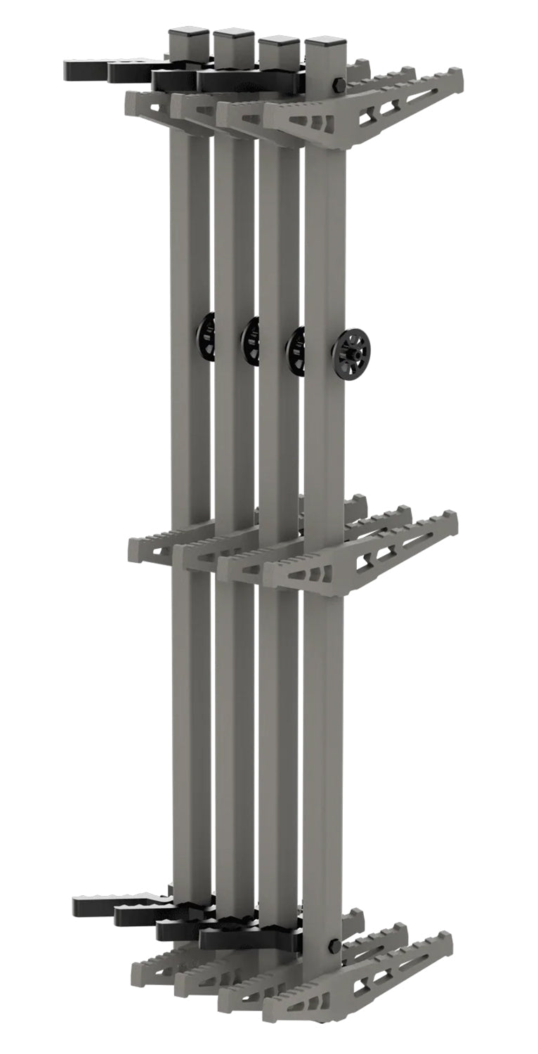 Novix/American Pride NX-4PCDW 4-Pack Double-Step Climbing Sticks Aluminum 32" Long