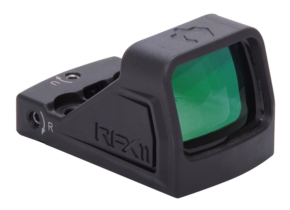 Viridian 9850042 RFX11 Micro Green Dot Sight 1x16x22mm 3 MOA Picatinny/Shield RMSc Mount