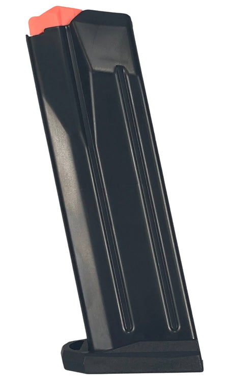 AREX 15rd 9mm Luger Detachable Pistol Magazine for Delta M Black Aluminum