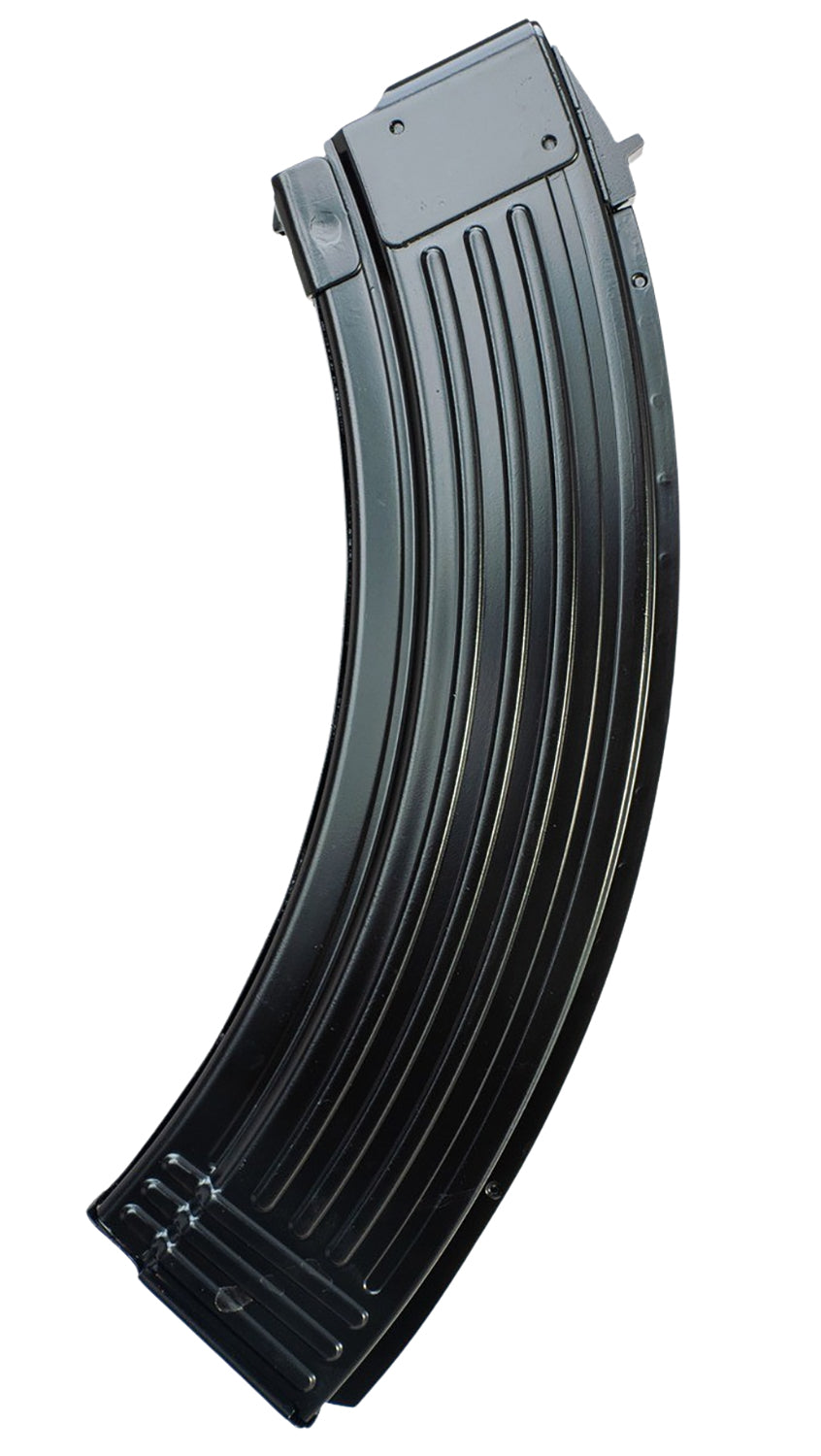 Global Ordnance Black Steel 7.62x39mm 40-Round AK-47 Ribbed Magazine