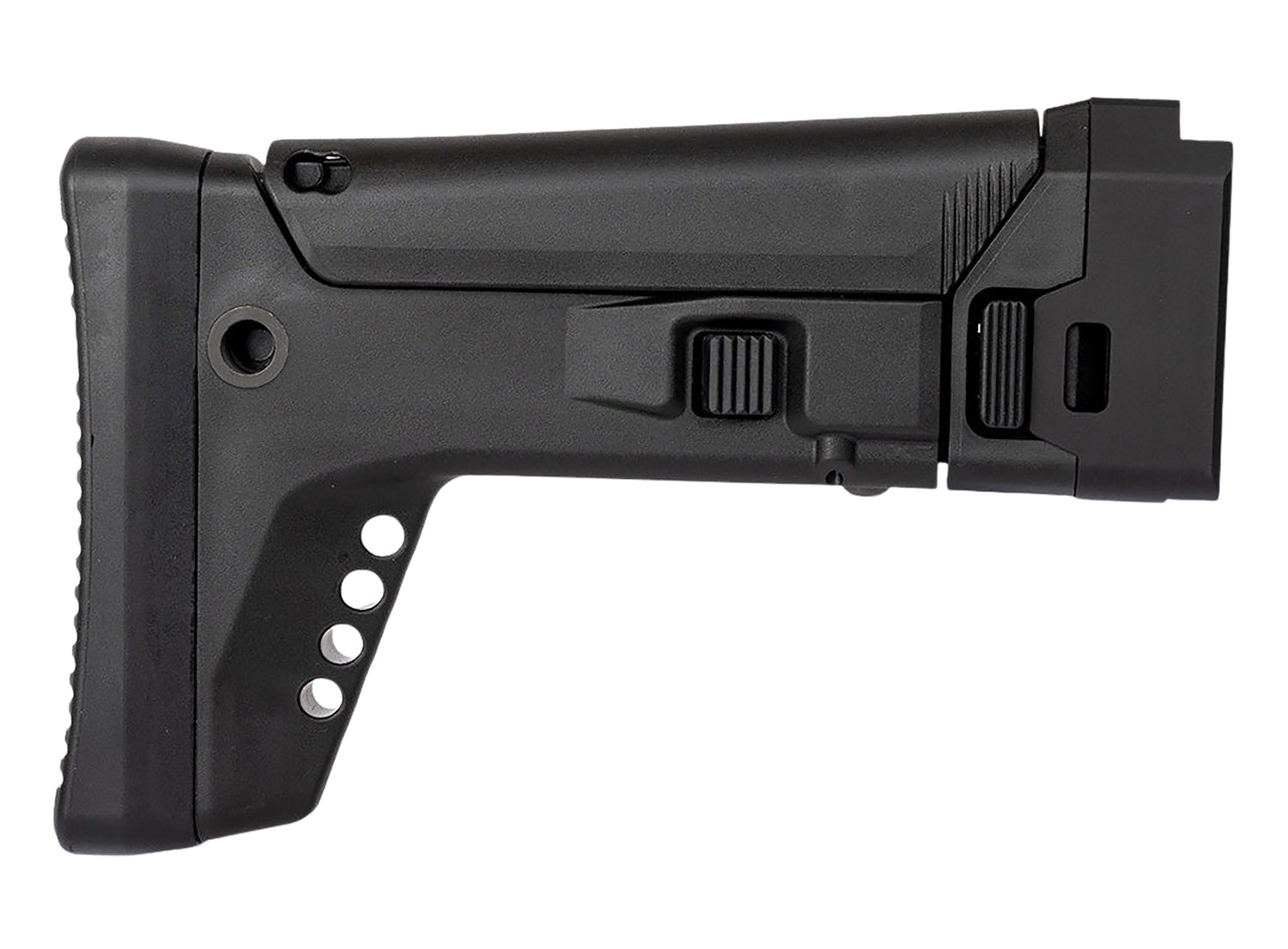 Global Ordnance UFS Universal Fit 1913 Folding Stock Black Polymer Adjustable