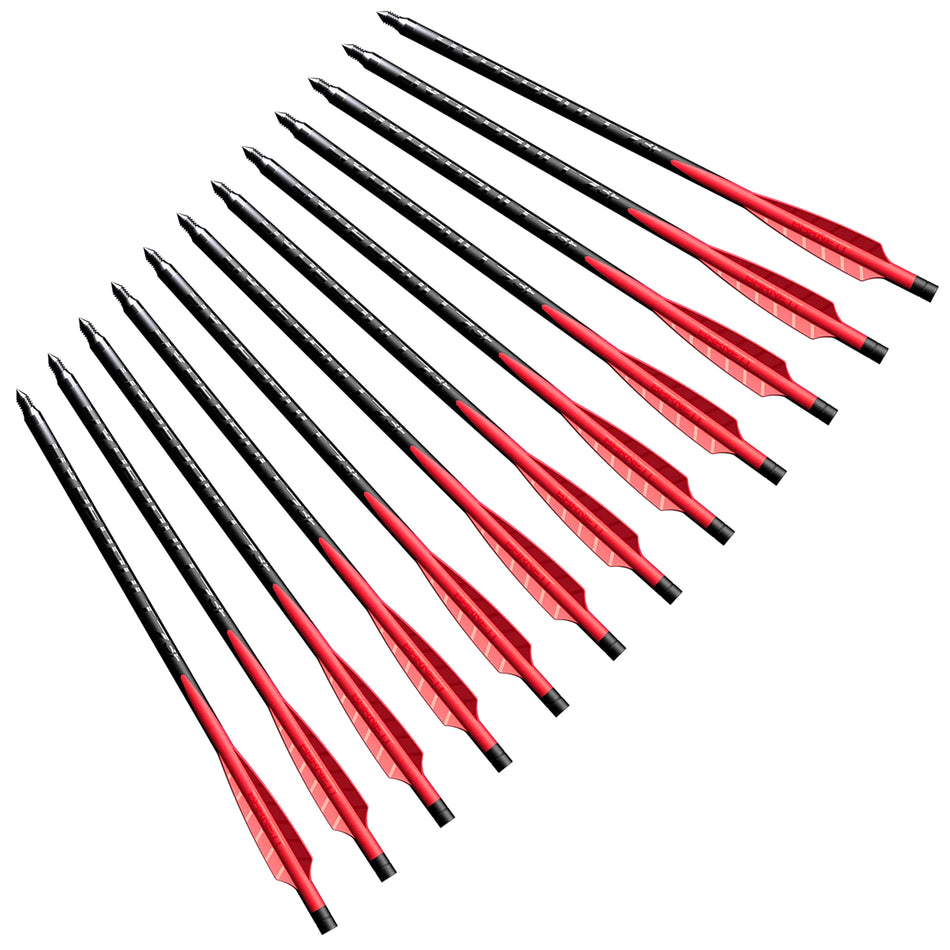 Barnett HyperBolt 3 Fletch Crossbow Arrows 12-Pack BAR50038