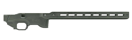 MDT 114881CCG Premier Gen2 Chassis Base Charcoal Green Cerakote Aluminum Ruger American Rimfire Right Hand